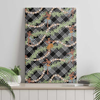 Sable Palaka Hula Girls Seamless Hawaii Aloha Canvas Wall Art - Polynesian Pride