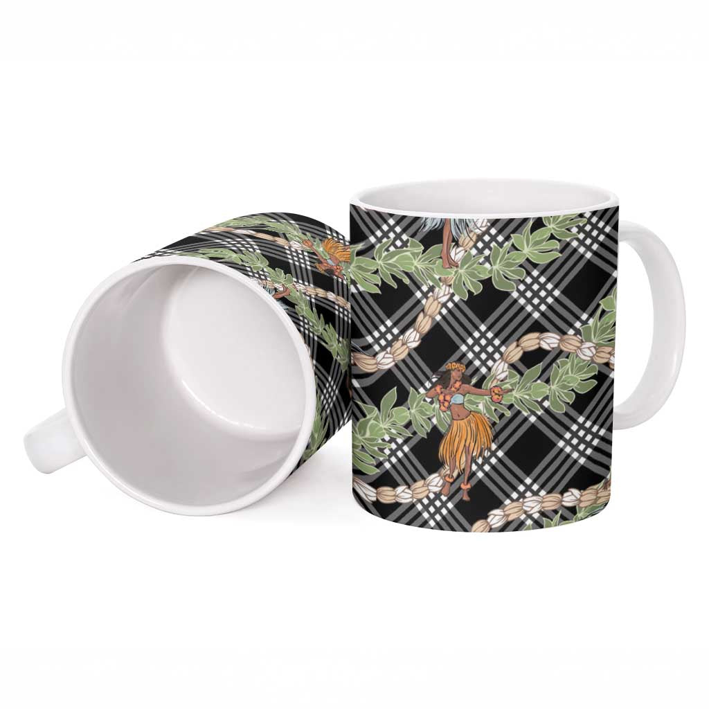 Sable Palaka Hula Girls Seamless Hawaii Aloha Ceramic Mug - Polynesian Pride