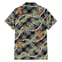 Sable Palaka Hula Girls Seamless Hawaii Aloha Hawaiian Shirt - Polynesian Pride