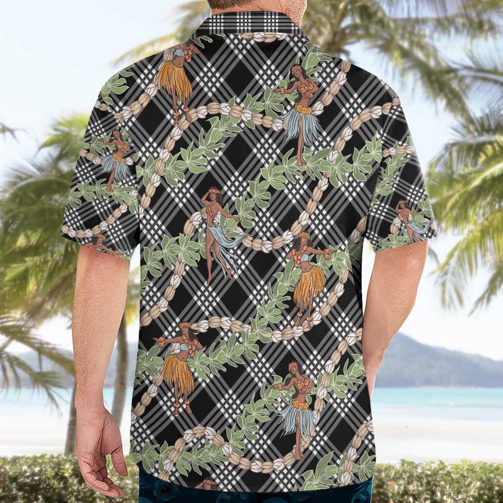 Sable Palaka Hula Girls Seamless Hawaii Aloha Hawaiian Shirt - Polynesian Pride