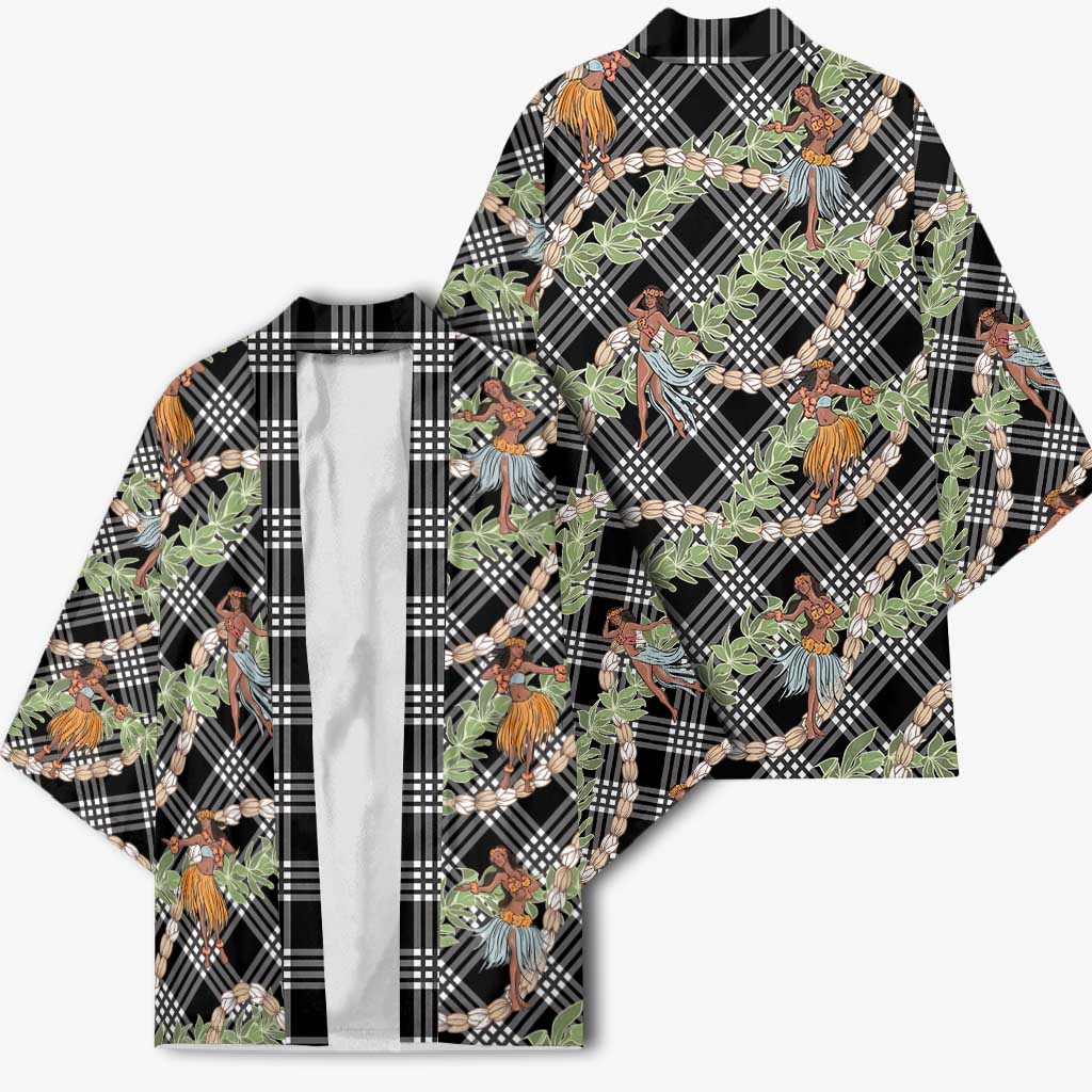 Sable Palaka Hula Girls Seamless Hawaii Aloha Kimono LT7 - Polynesian Pride