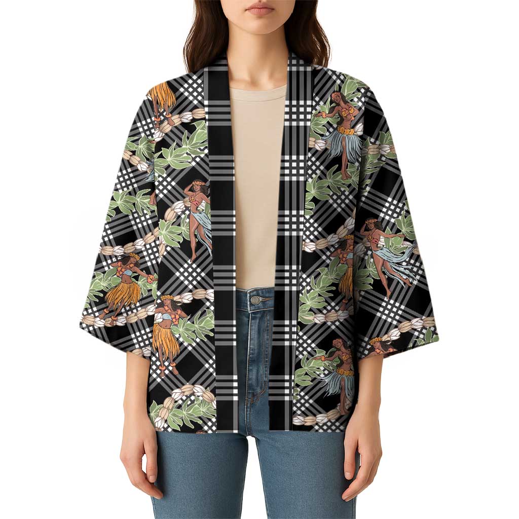 Sable Palaka Hula Girls Seamless Hawaii Aloha Kimono LT7 - Polynesian Pride