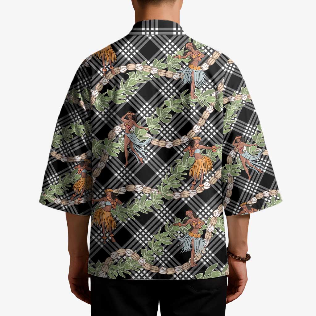 Sable Palaka Hula Girls Seamless Hawaii Aloha Kimono LT7 - Polynesian Pride