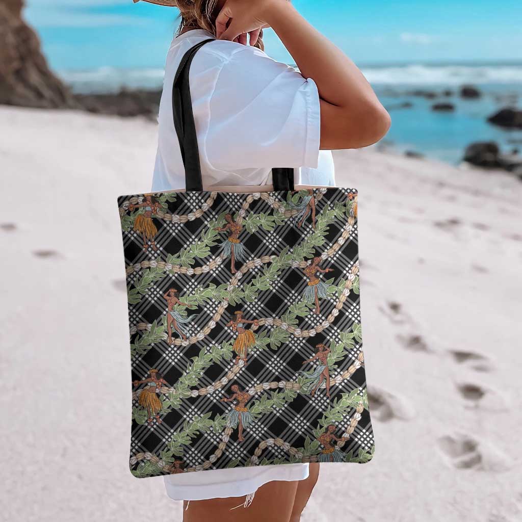 Sable Palaka Hula Girls Seamless Hawaii Aloha Tote Bag LT7 - Polynesian Pride