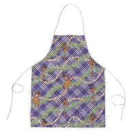 Lavender Palaka Hula Girls Seamless Hawaii Aloha Apron LT7 Lavender - Polynesian Pride