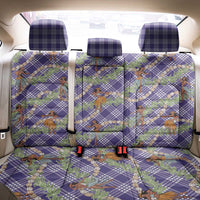 Lavender Palaka Hula Girls Seamless Hawaii Aloha Back Car Seat Cover - Polynesian Pride