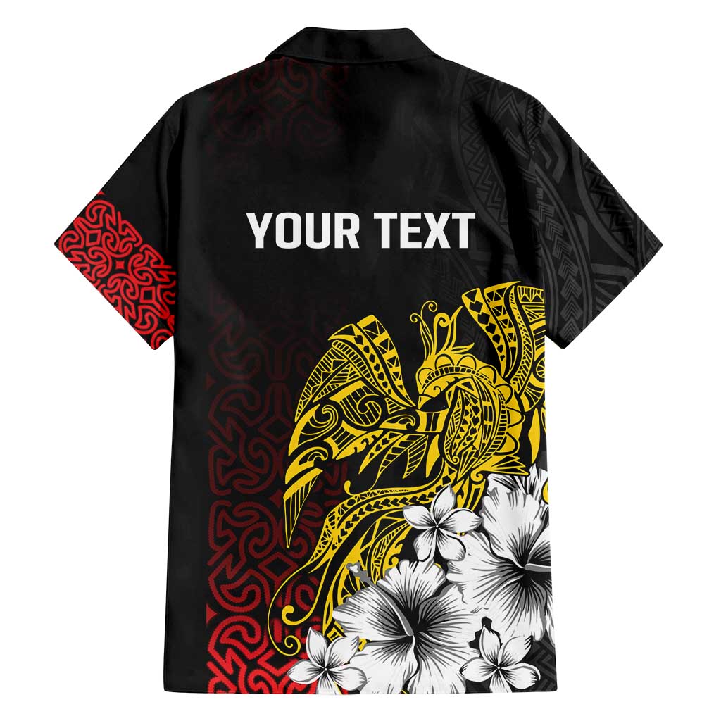 Personalized Papua New Guinea 50th Independence Anniversary Family Matching Tank Maxi Dress and Hawaiian Shirt Oro Tapa Mix Plumeria LT7 - Polynesian Pride