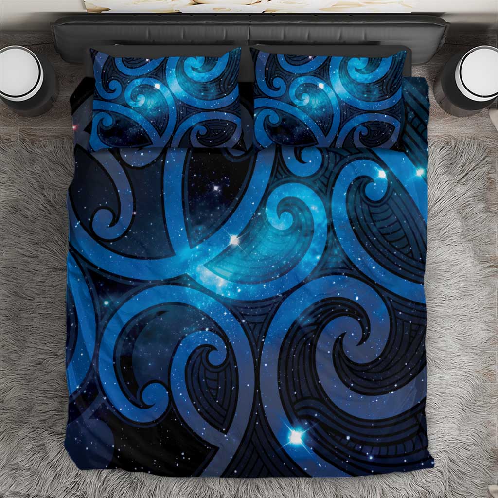 New Zealand Maori Matariki Bedding Set Galaxy Kowhaiwhai