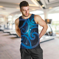 New Zealand Maori Matariki Men Tank Top Galaxy Kowhaiwhai