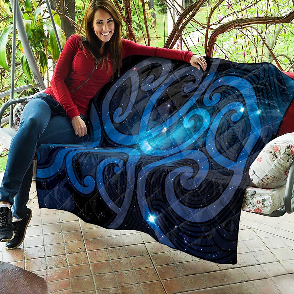 New Zealand Maori Matariki Quilt Galaxy Kowhaiwhai
