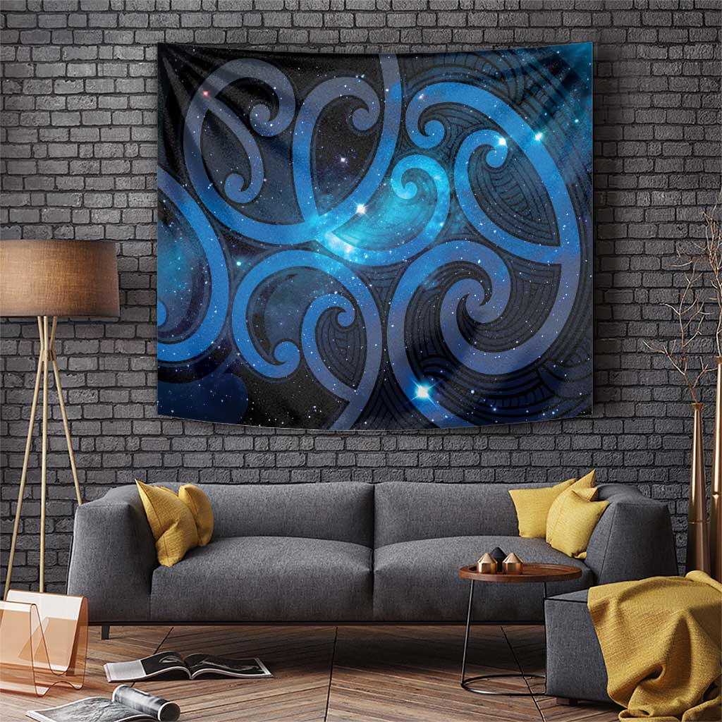 New Zealand Maori Matariki Tapestry Galaxy Kowhaiwhai