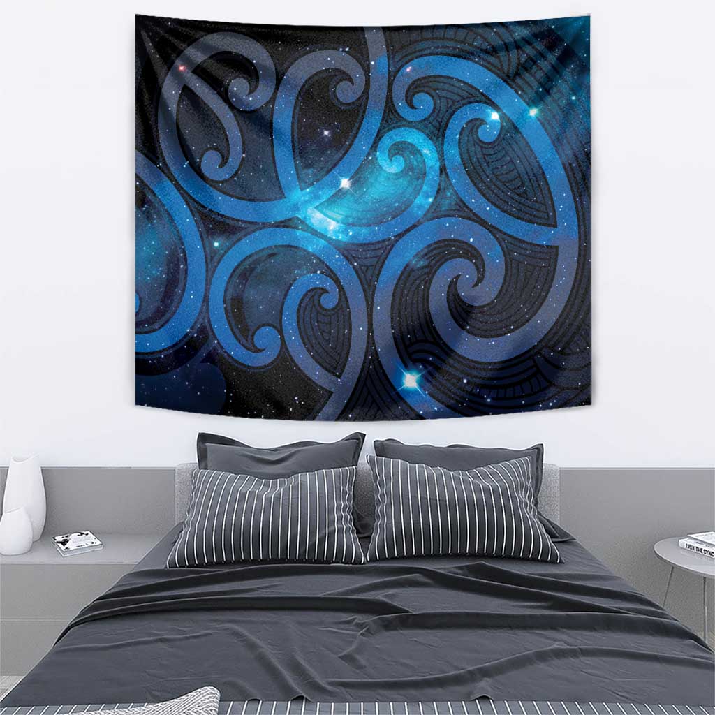 New Zealand Maori Matariki Tapestry Galaxy Kowhaiwhai