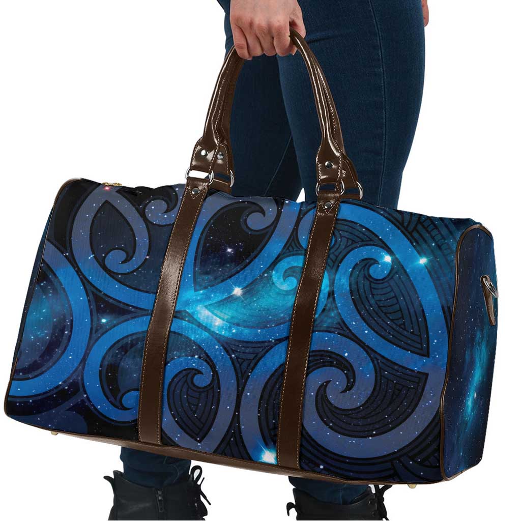 New Zealand Maori Matariki Travel Bag Galaxy Kowhaiwhai LT7 - Polynesian Pride