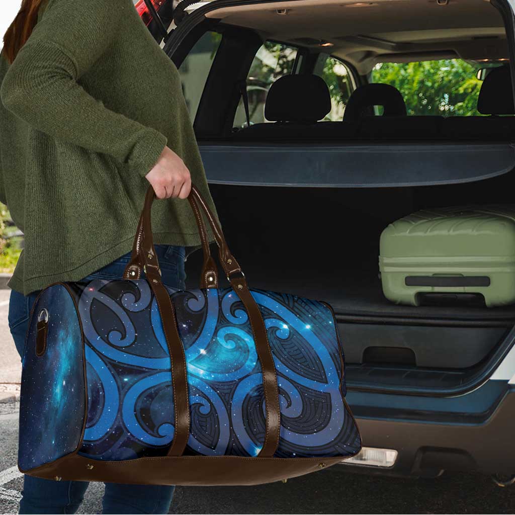 New Zealand Maori Matariki Travel Bag Galaxy Kowhaiwhai LT7 - Polynesian Pride