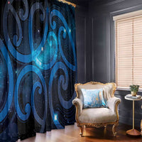 New Zealand Maori Matariki Window Curtain Galaxy Kowhaiwhai