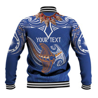 Yokwe Marshall Islands Personalized Baseball Jacket Jemenei Day - Seashell Necklace LT7 - Polynesian Pride