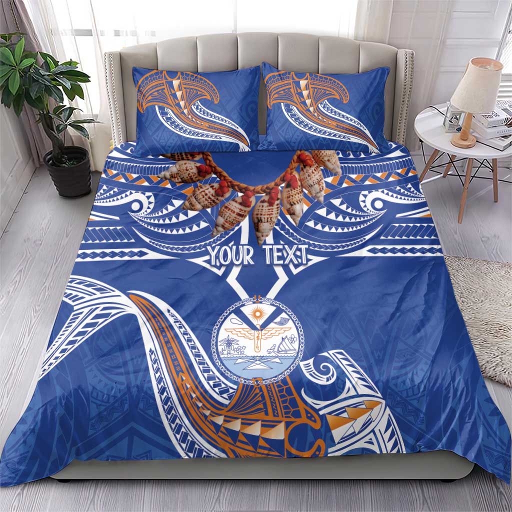 Yokwe Marshall Islands Personalized Bedding Set Jemenei Day - Seashell Necklace LT7 - Polynesian Pride
