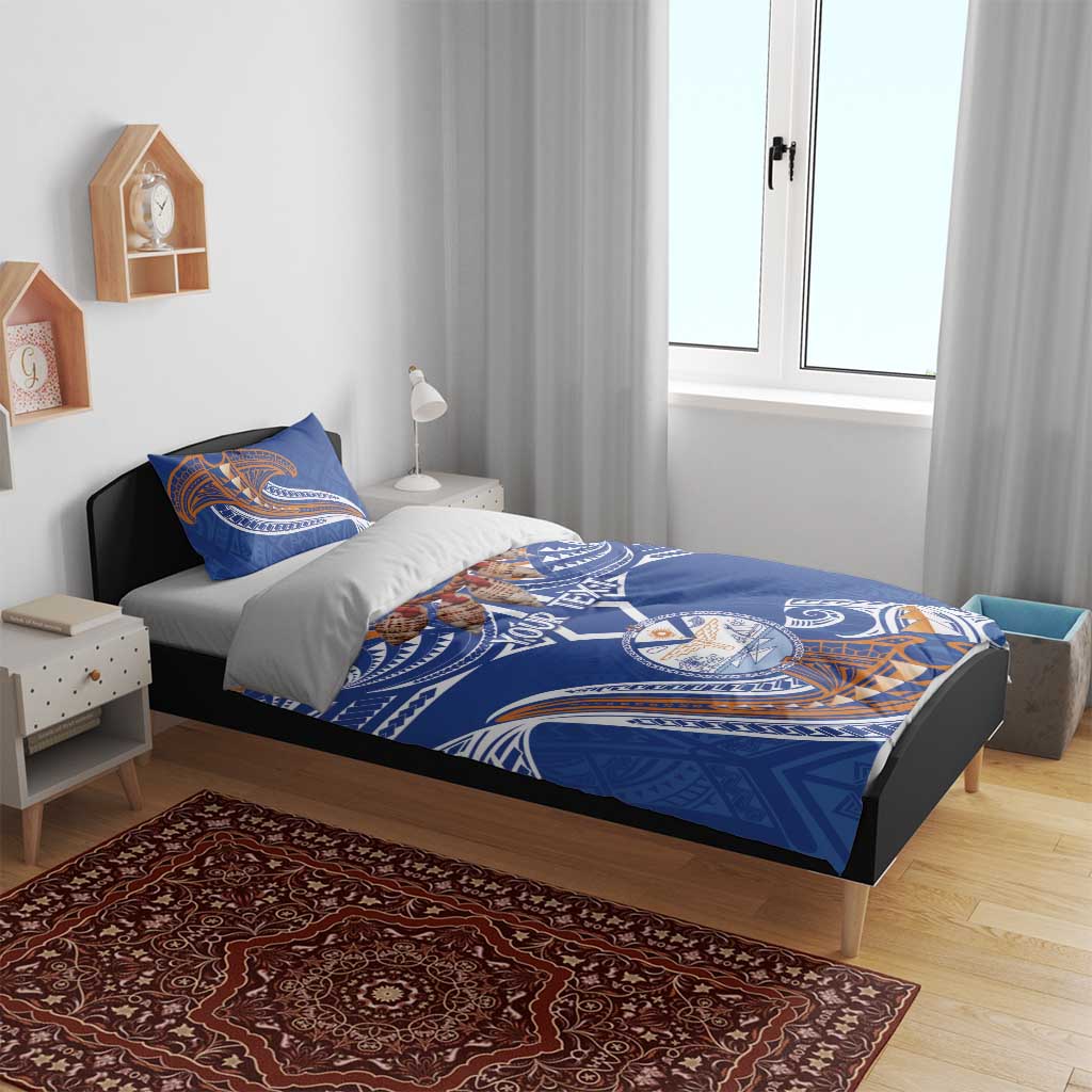 Yokwe Marshall Islands Personalized Bedding Set Jemenei Day - Seashell Necklace LT7 - Polynesian Pride