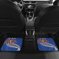 Yokwe Marshall Islands Personalized Car Mats Jemenei Day - Seashell Necklace LT7 Set 2pcs - Back Blue - Polynesian Pride