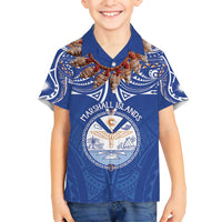 Yokwe Marshall Islands Personalized Family Matching Long Sleeve Bodycon Dress and Hawaiian Shirt Jemenei Day - Seashell Necklace