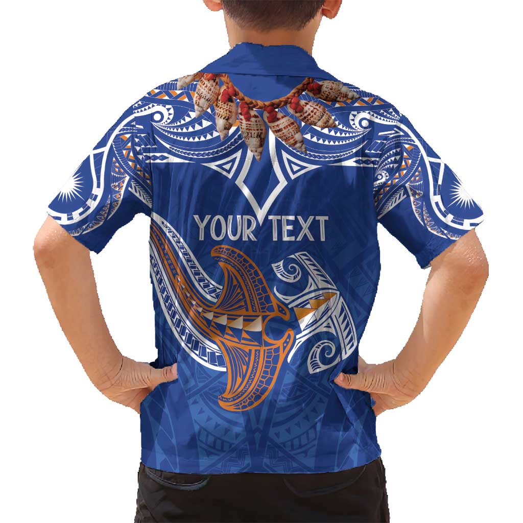 Yokwe Marshall Islands Personalized Family Matching Puletasi and Hawaiian Shirt Jemenei Day - Seashell Necklace LT7 - Polynesian Pride