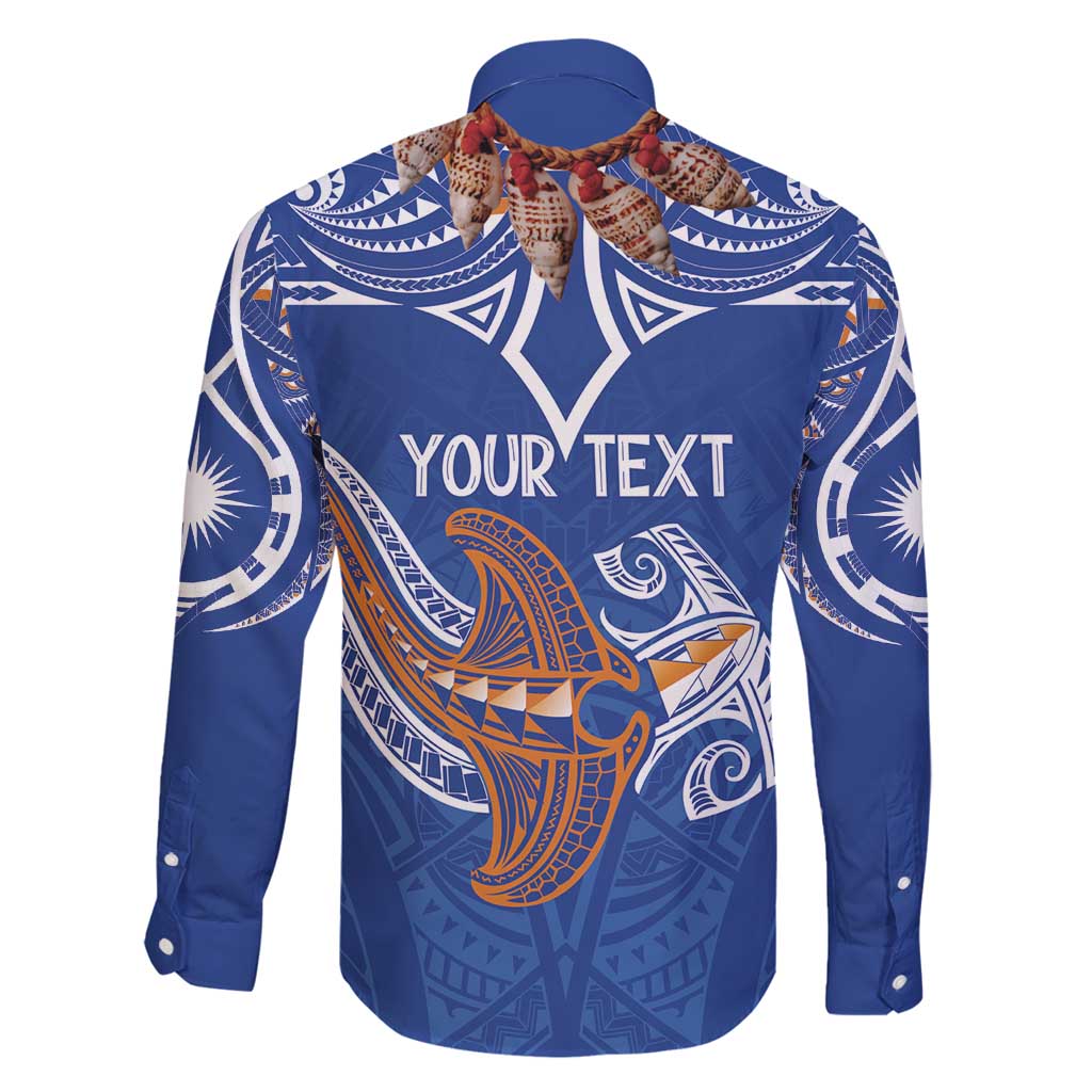 Yokwe Marshall Islands Personalized Family Matching Tank Maxi Dress and Hawaiian Shirt Jemenei Day - Seashell Necklace LT7 - Polynesian Pride