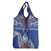 Yokwe Marshall Islands Personalized Grocery Bag Jemenei Day - Seashell Necklace LT7 - Polynesian Pride