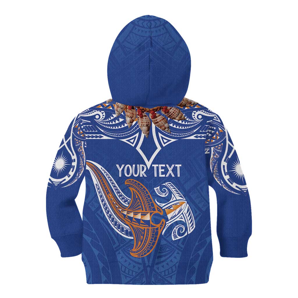 Yokwe Marshall Islands Personalized Kid Hoodie Jemenei Day - Seashell Necklace