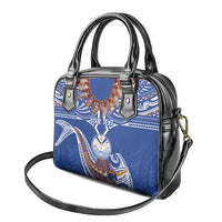 Yokwe Marshall Islands Personalized Shoulder Handbag Jemenei Day - Seashell Necklace LT7 - Polynesian Pride