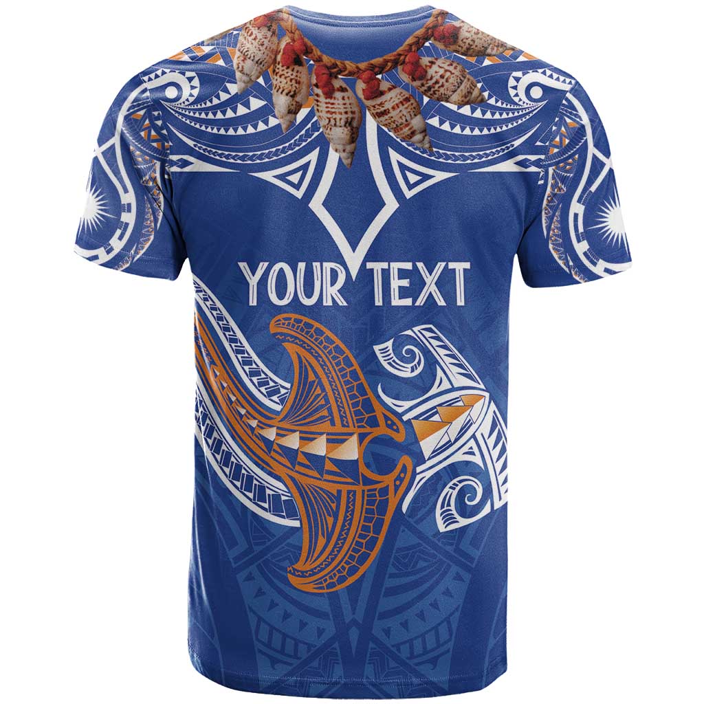 Yokwe Marshall Islands Personalized T Shirt Jemenei Day - Seashell Necklace LT7 - Polynesian Pride