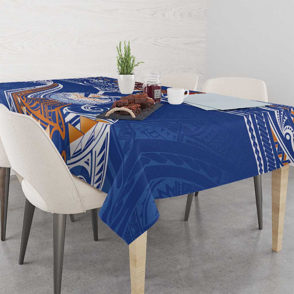 Yokwe Marshall Islands Personalized Tablecloth Jemenei Day - Seashell Necklace LT7 - Polynesian Pride
