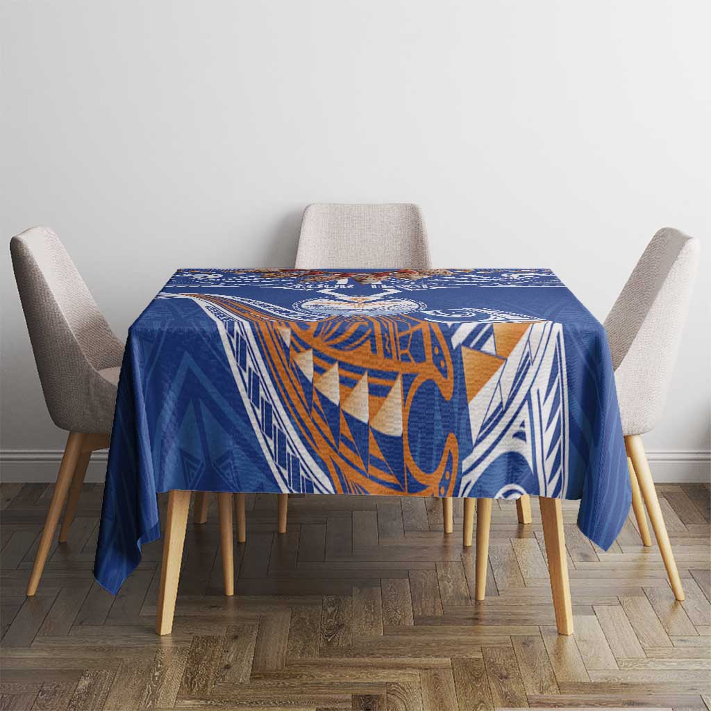 Yokwe Marshall Islands Personalized Tablecloth Jemenei Day - Seashell Necklace LT7 - Polynesian Pride