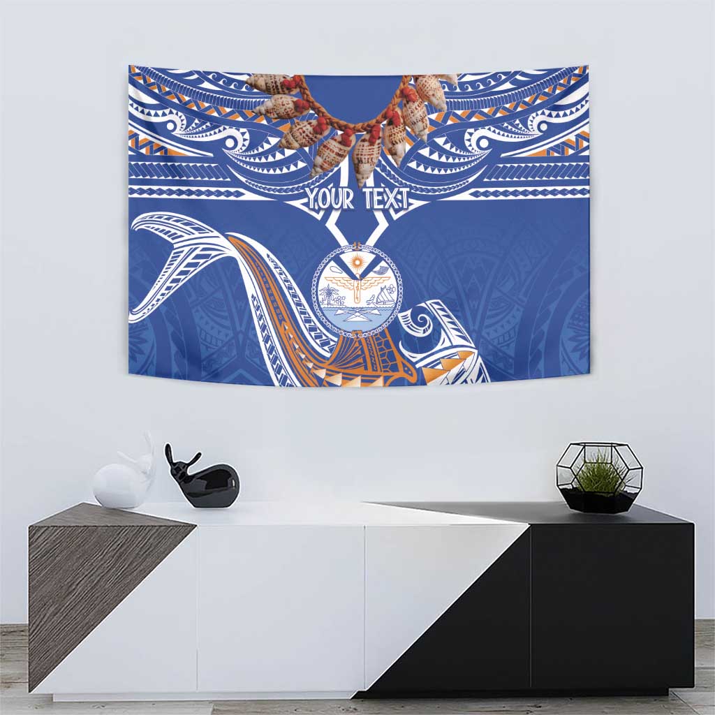 Yokwe Marshall Islands Personalized Tapestry Jemenei Day - Seashell Necklace LT7 - Polynesian Pride