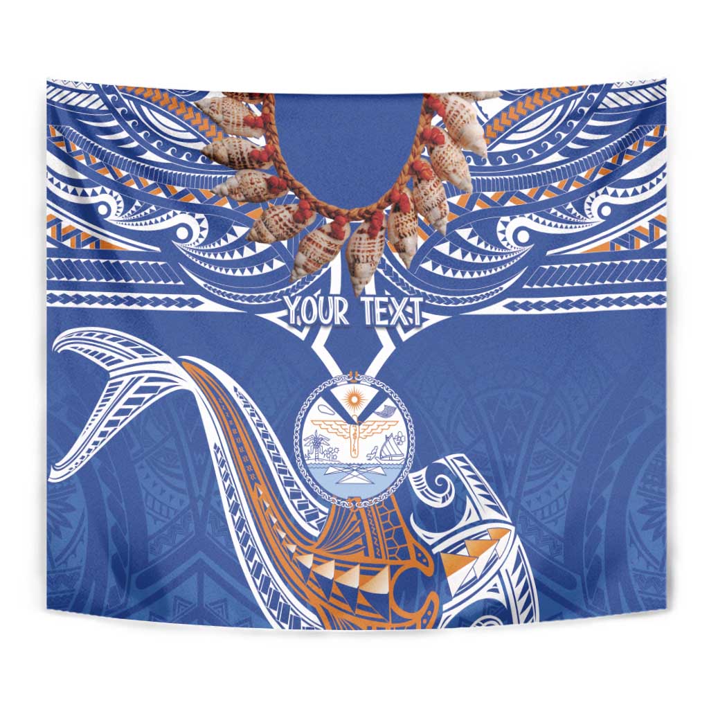 Yokwe Marshall Islands Personalized Tapestry Jemenei Day - Seashell Necklace LT7 - Polynesian Pride