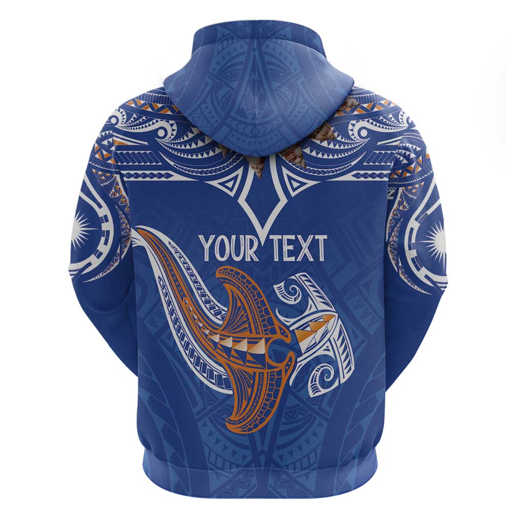 Yokwe Marshall Islands Personalized Zip Hoodie Jemenei Day - Seashell Necklace LT7 - Polynesian Pride