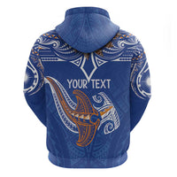 Yokwe Marshall Islands Personalized Zip Hoodie Jemenei Day - Seashell Necklace LT7 - Polynesian Pride