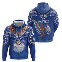 Yokwe Marshall Islands Personalized Zip Hoodie Jemenei Day - Seashell Necklace LT7 - Polynesian Pride