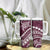 Polynesian Pride Tumbler With Handle Turtle Hibiscus Luxury Style - Champagne