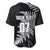 Personalised New Zealand Rugby Baseball Jersey World Cup 2023 Silver Fern Champions LT7 - Polynesian Pride