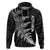 Personalised New Zealand Rugby Hoodie World Cup 2023 Silver Fern Champions LT7 Black - Polynesian Pride