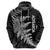 Personalised New Zealand Rugby Hoodie World Cup 2023 Silver Fern Champions LT7 - Polynesian Pride