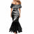 Personalised New Zealand Rugby Mermaid Dress World Cup 2023 Silver Fern Champions LT7 - Polynesian Pride