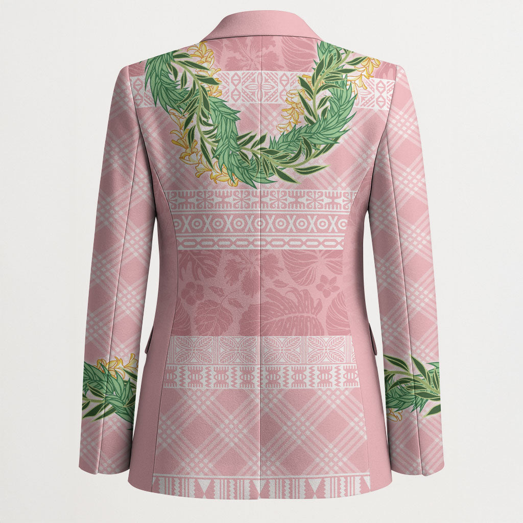 Hawai'i Paniolo Maile Twisted Lei Blazer Dusty Rose LT7 - Polynesian Pride