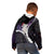 New Zealand Personalised Kid Hoodie Meri Kirihimete Kowhaiwhai Mix Paua Shell - Amethys