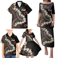 Bula Fiji Women's Day Family Matching Puletasi and Hawaiian Shirt Classic Masi Tapa