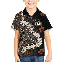 Bula Fiji Women's Day Kid Hawaiian Shirt Classic Masi Tapa