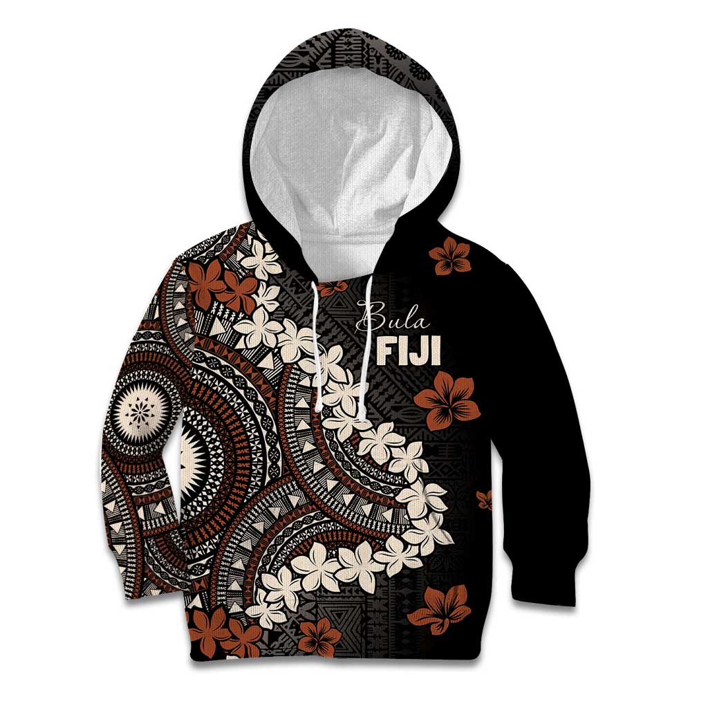 Bula Fiji Women's Day Kid Hoodie Classic Masi Tapa