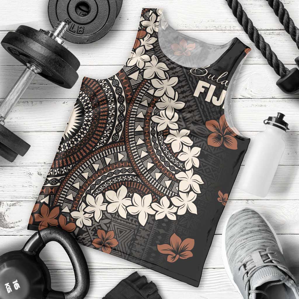 Bula Fiji Women's Day Men Tank Top Classic Masi Tapa