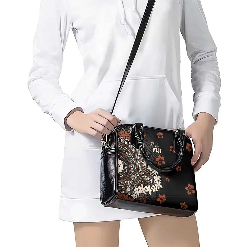 Bula Fiji Women's Day Shoulder Handbag Classic Masi Tapa