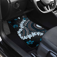 Bula Fiji Women's Day Car Mats Indigo Masi Tapa